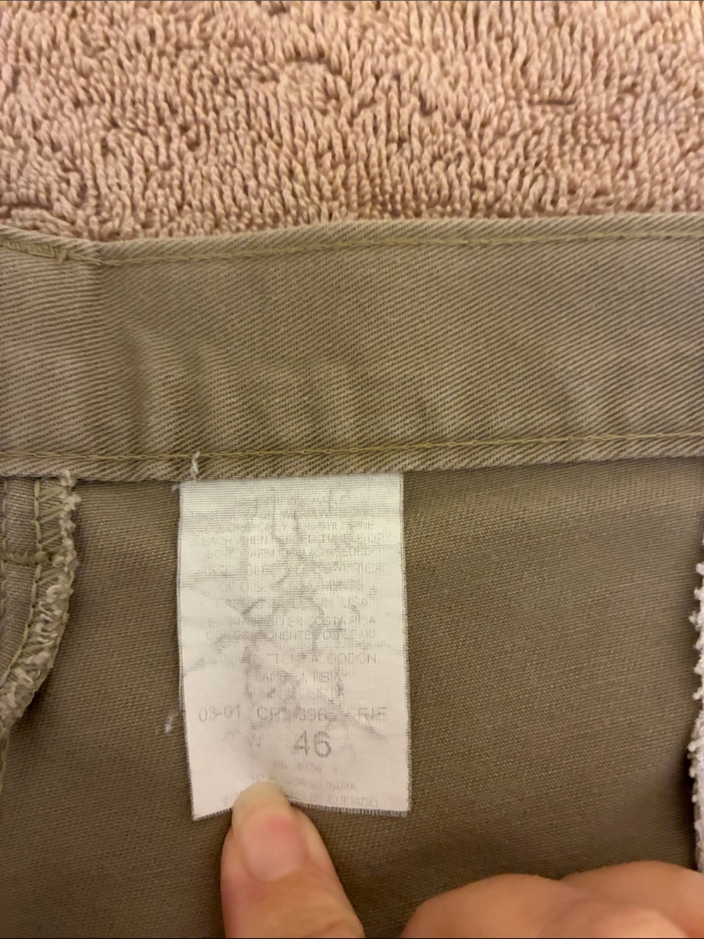 Duck Head Men's size 46 Flat Front Khaki Shorts - Tan - Picture 2 of 3